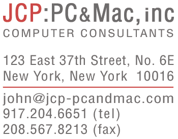 JCP:  PC & Mac, In.c